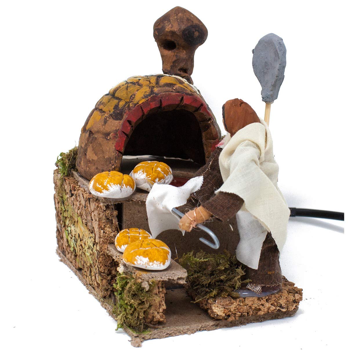 Joy Christmas Pastore per Presepe in Movimento 14 cm x 9 cm La Fornaia 40090