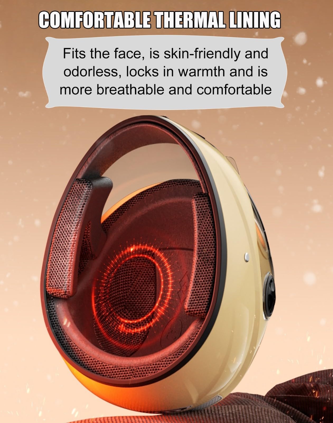 Kask motocyklowy, integralny kask motocyklowy, kask typu Crash, z wizjerem, kask motorowerowy