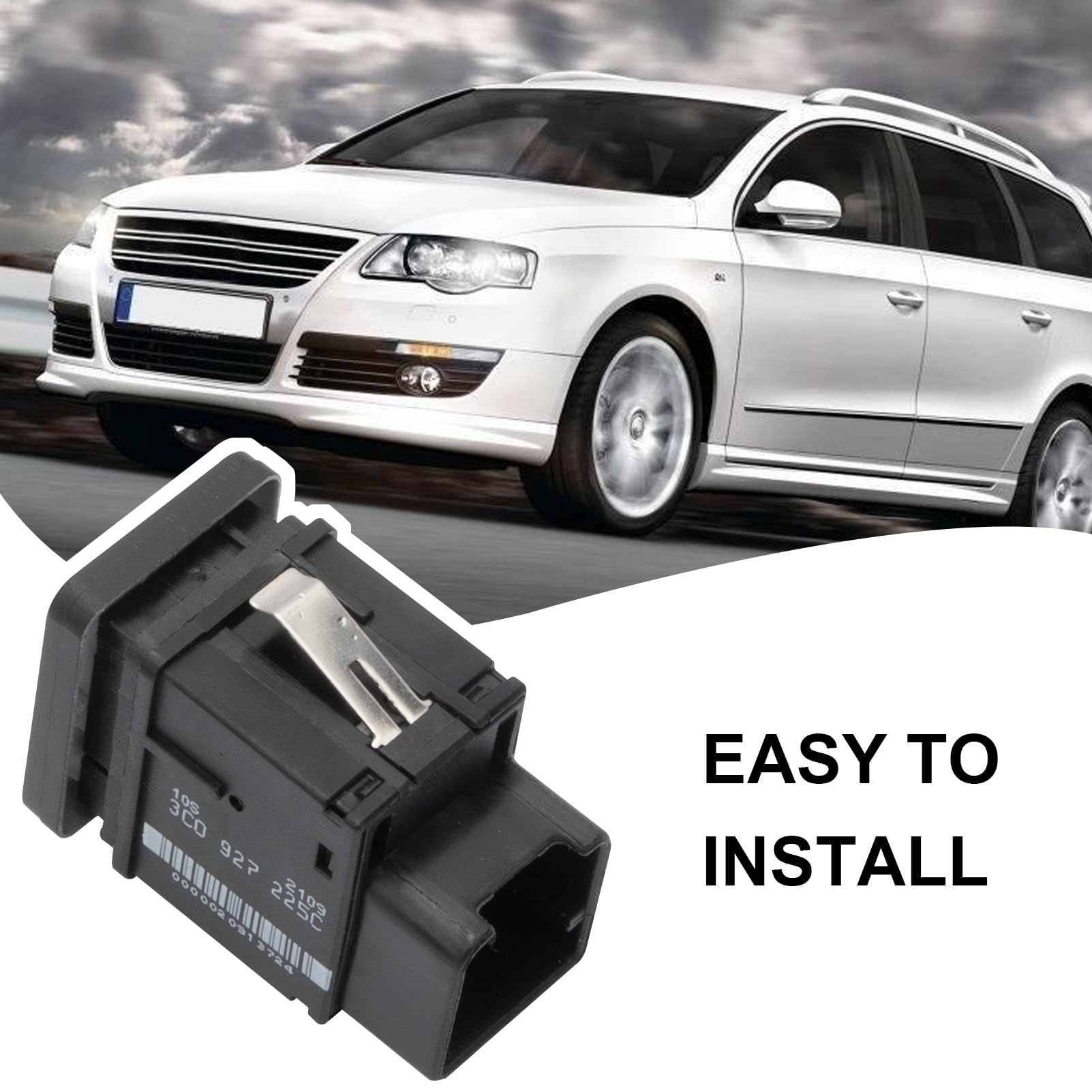 Przycisk hamulca ręcznego łącznik do Passat B6 CC 3C R36 2005-2012, MangWany elektroniczny przełącznik postojowy przycisk 3C0927225B 3C0927225C