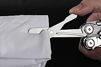 Vista 4 de GODWHIP, Multiherramienta, multiherramienta para hombres, multiherramientas de 17 herramientas, alicates multiherramienta, alicates de acero