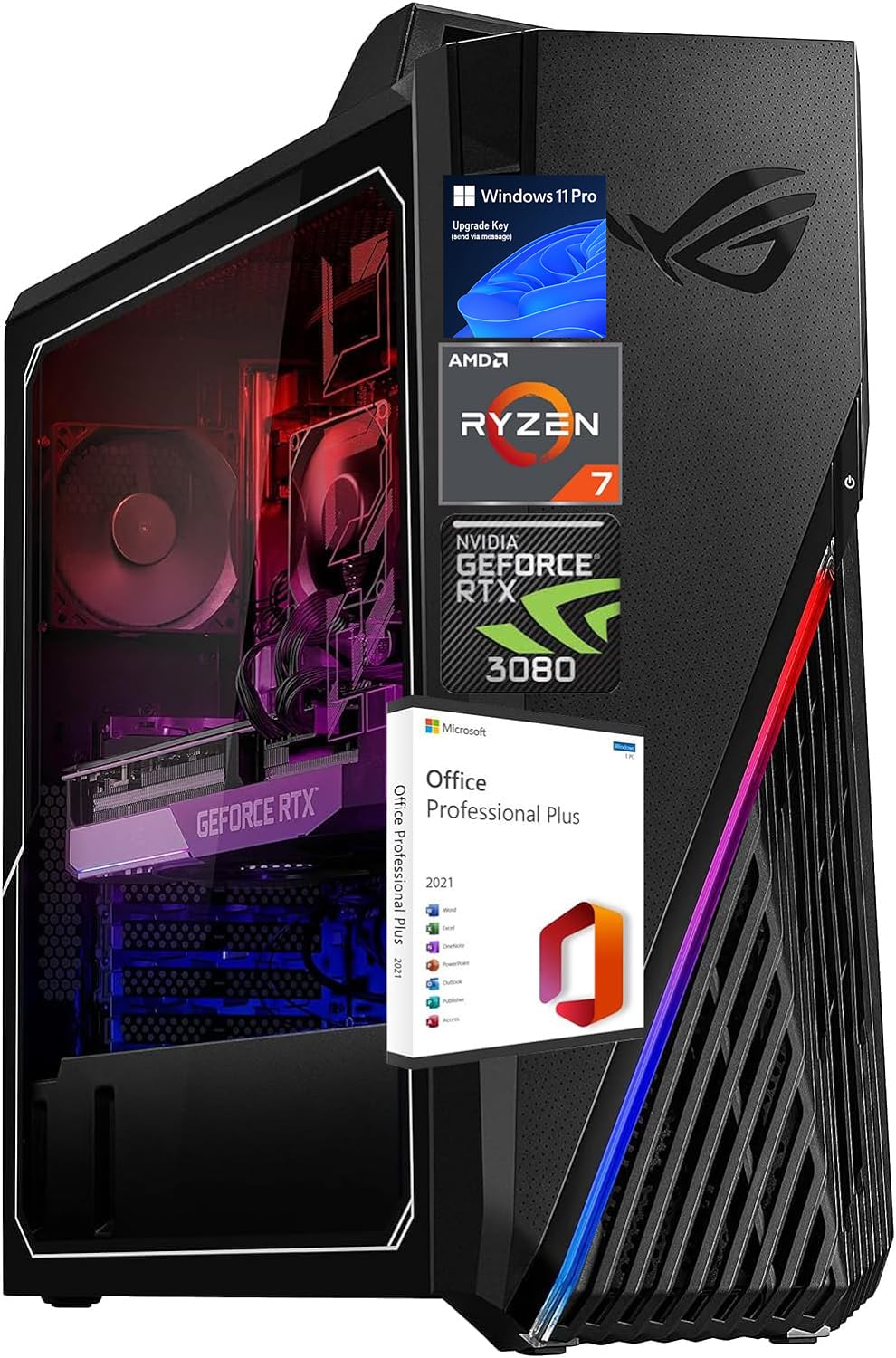 Amazon.com: ASUS 2024 Newest ROG STRI GA15 Gaming Desktop, AMD 