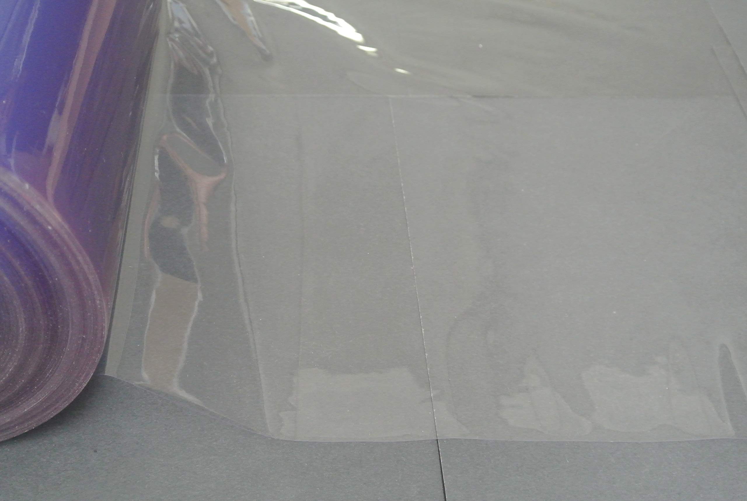Soft Clear PVC Sheeting,Crack Resistant for Windows,Boat Covers,Greenhouse,Crafts,DIY (1 Metre x 1.35 Metre) (0.35mm)