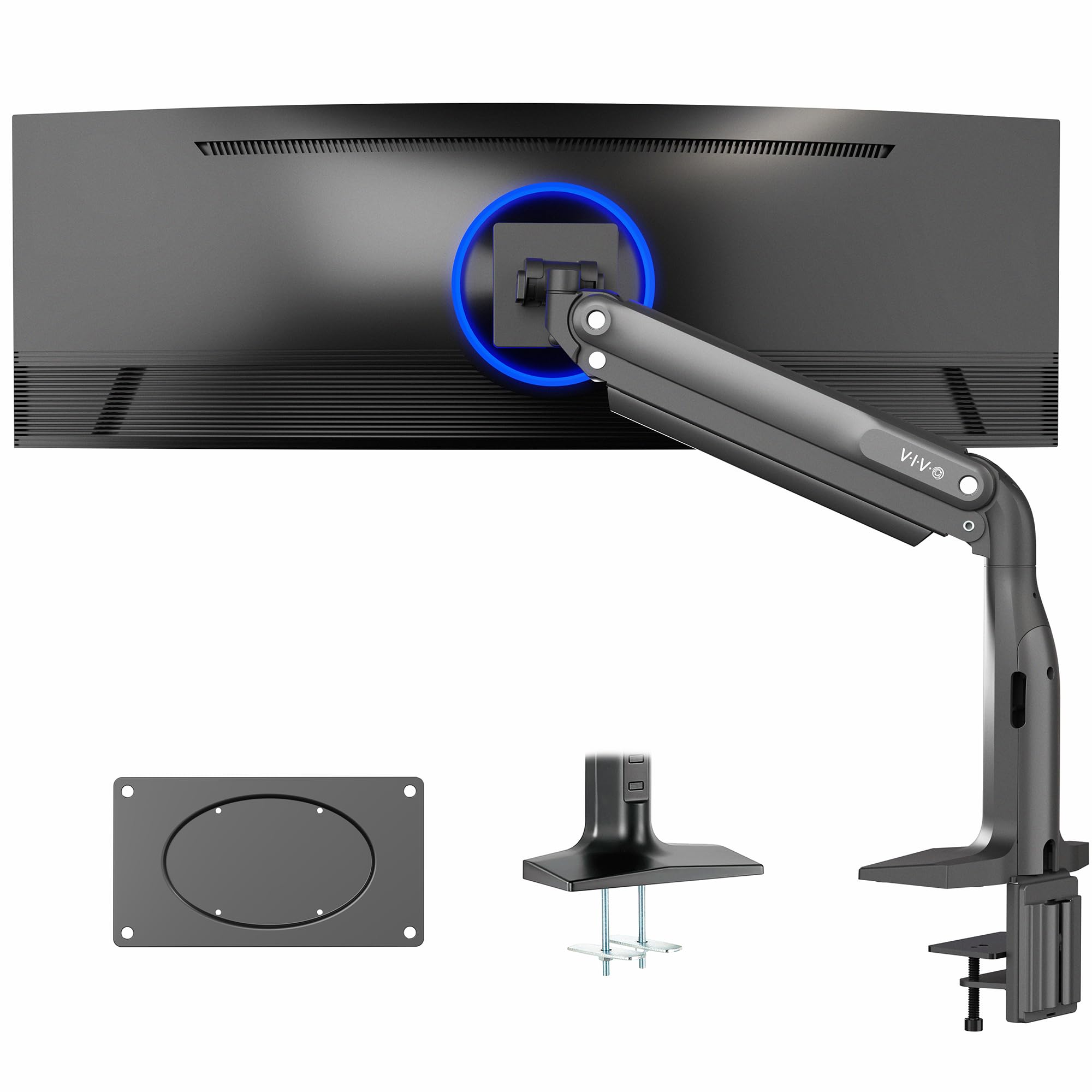モニターアーム VIVO Aluminum Ultrawide Monitor Stand Amazon.com: VIVO Aluminum Ultrawide Monitor Stand, Classic, Fits
