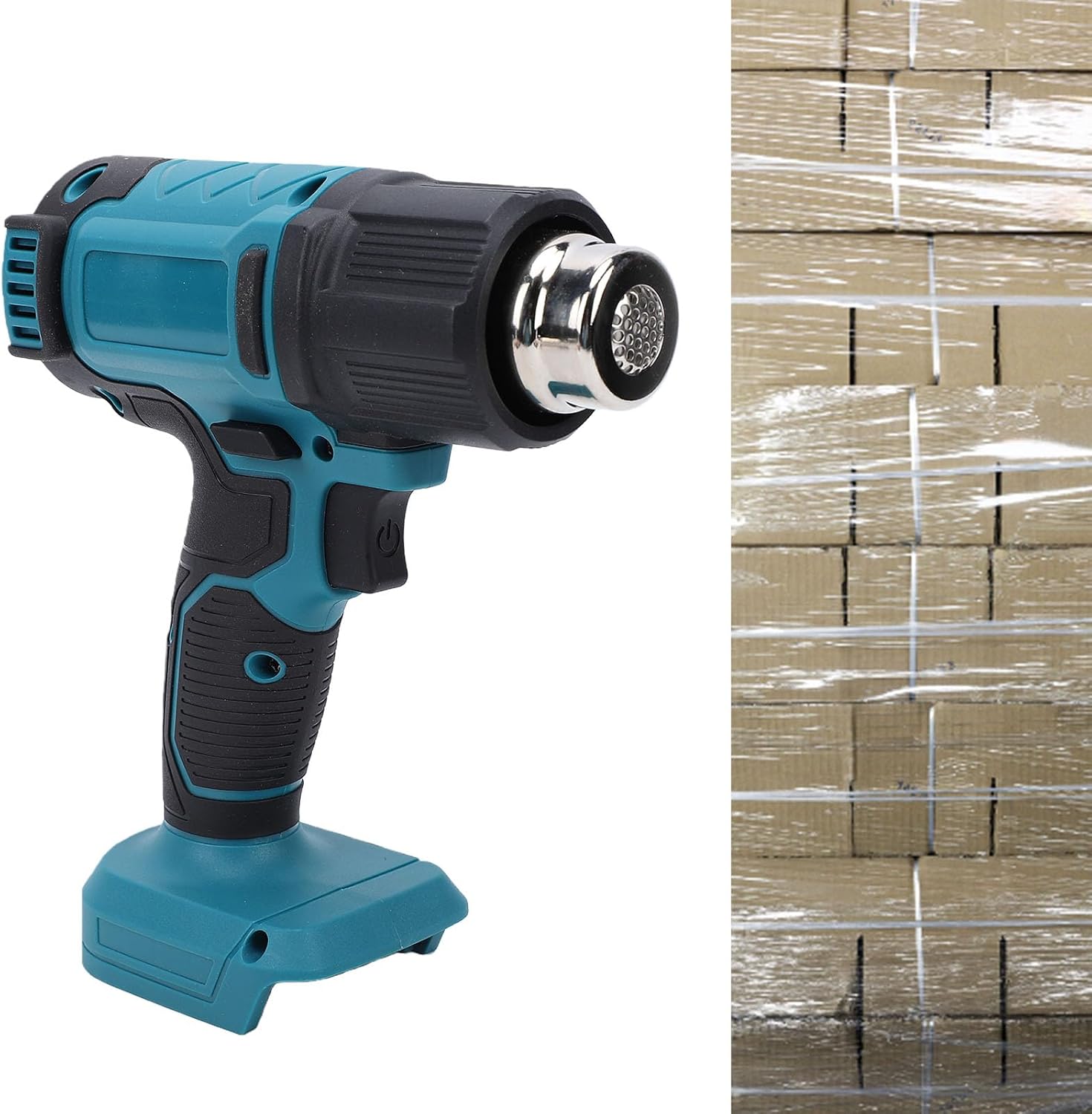 Garosa Cordless Heat, Digital LCD Display with Fast Heating 2-3 Seconds, Temp and Airflow Control 50 to 550, Memory Function, Safety Lock for BL1850 Battery