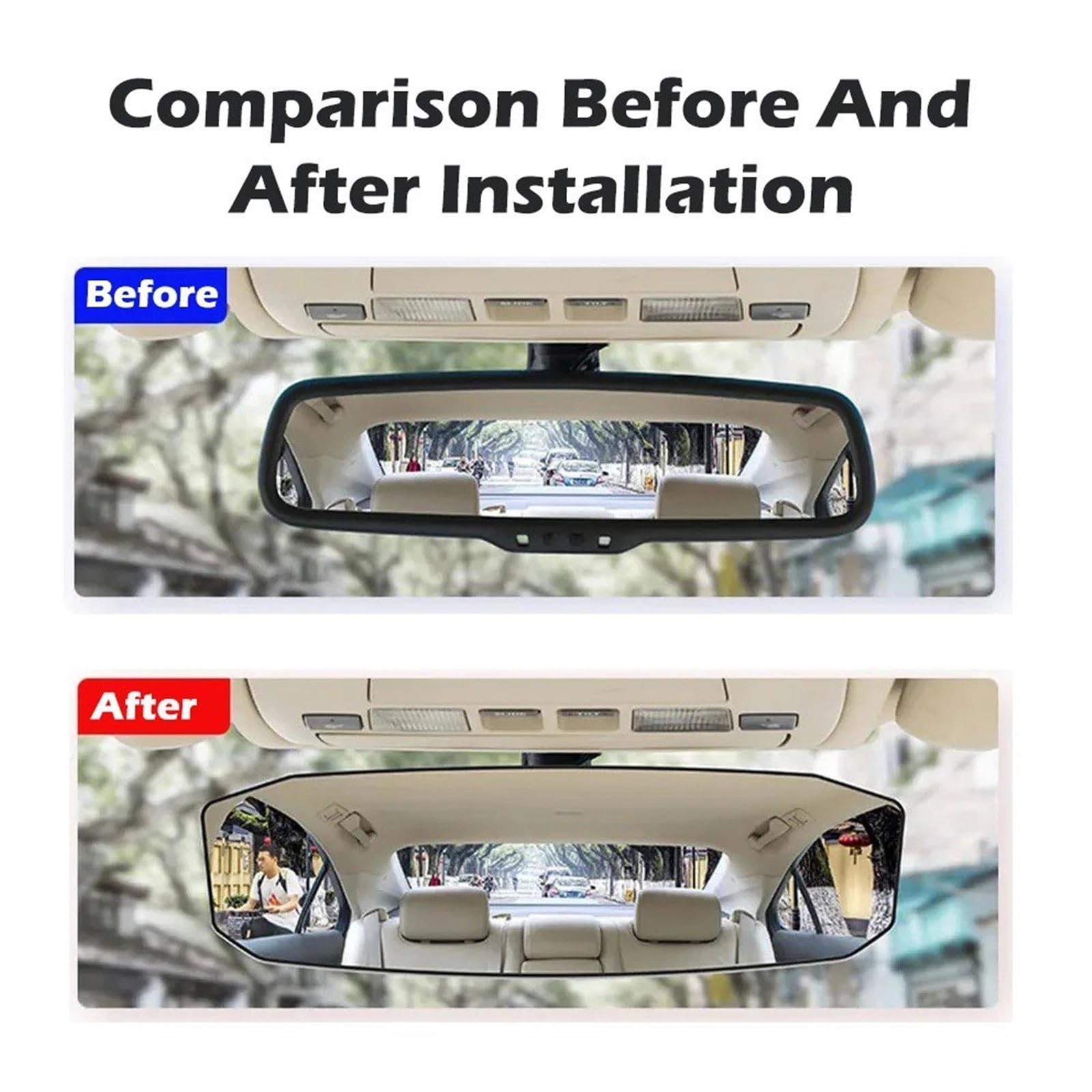Rétroviseur Intérieur Voiture Miroirs De Voiture Pour Bébé, Rétroviseur Intérieur