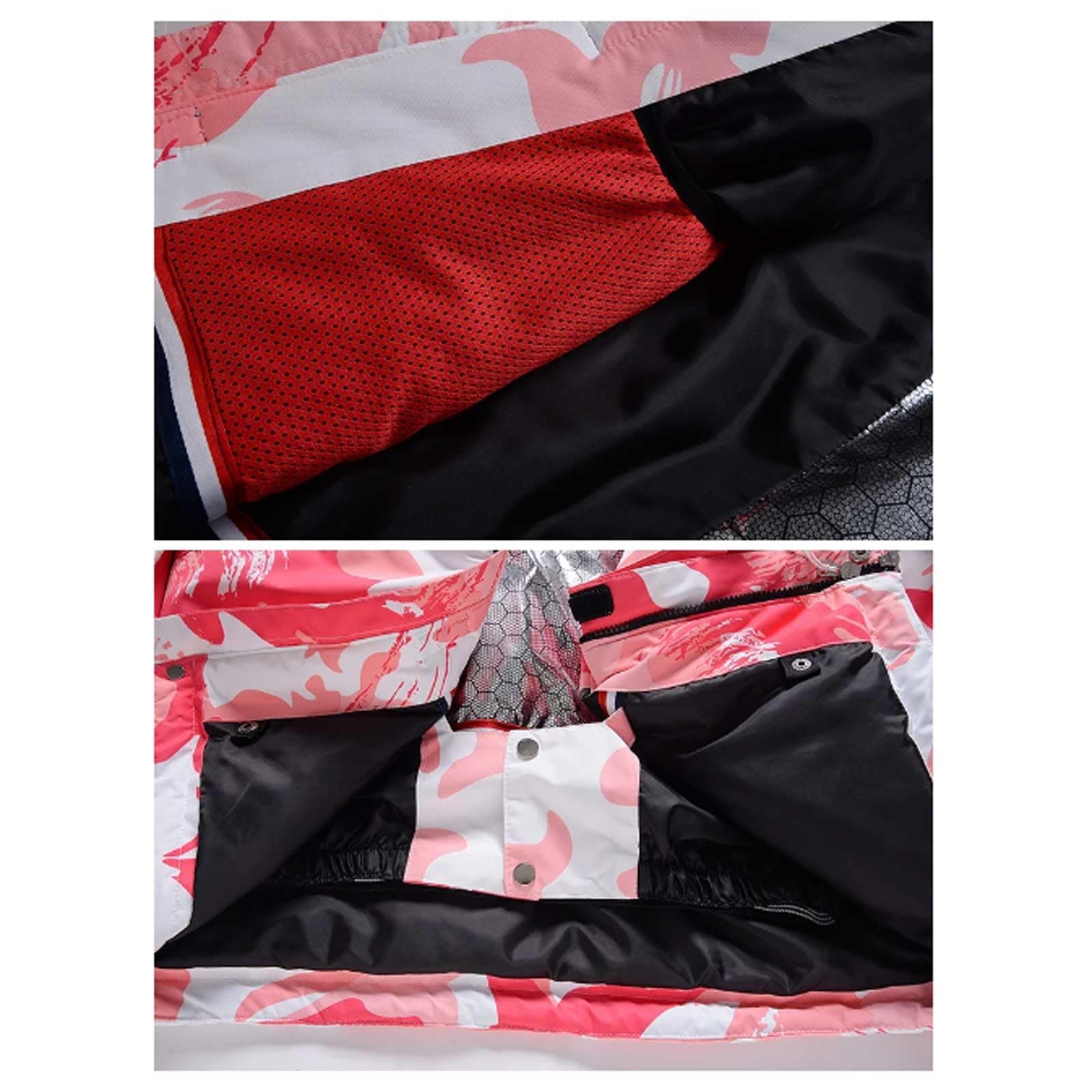 Tute da neve Tute da sci invernali Tuta da neve da donna Tuta da neve impermeabile Set Abbigliamento da snowboard Costumi da sci Abbigliamento invernale Giacca con cinturino Pantalone for ragazza e do