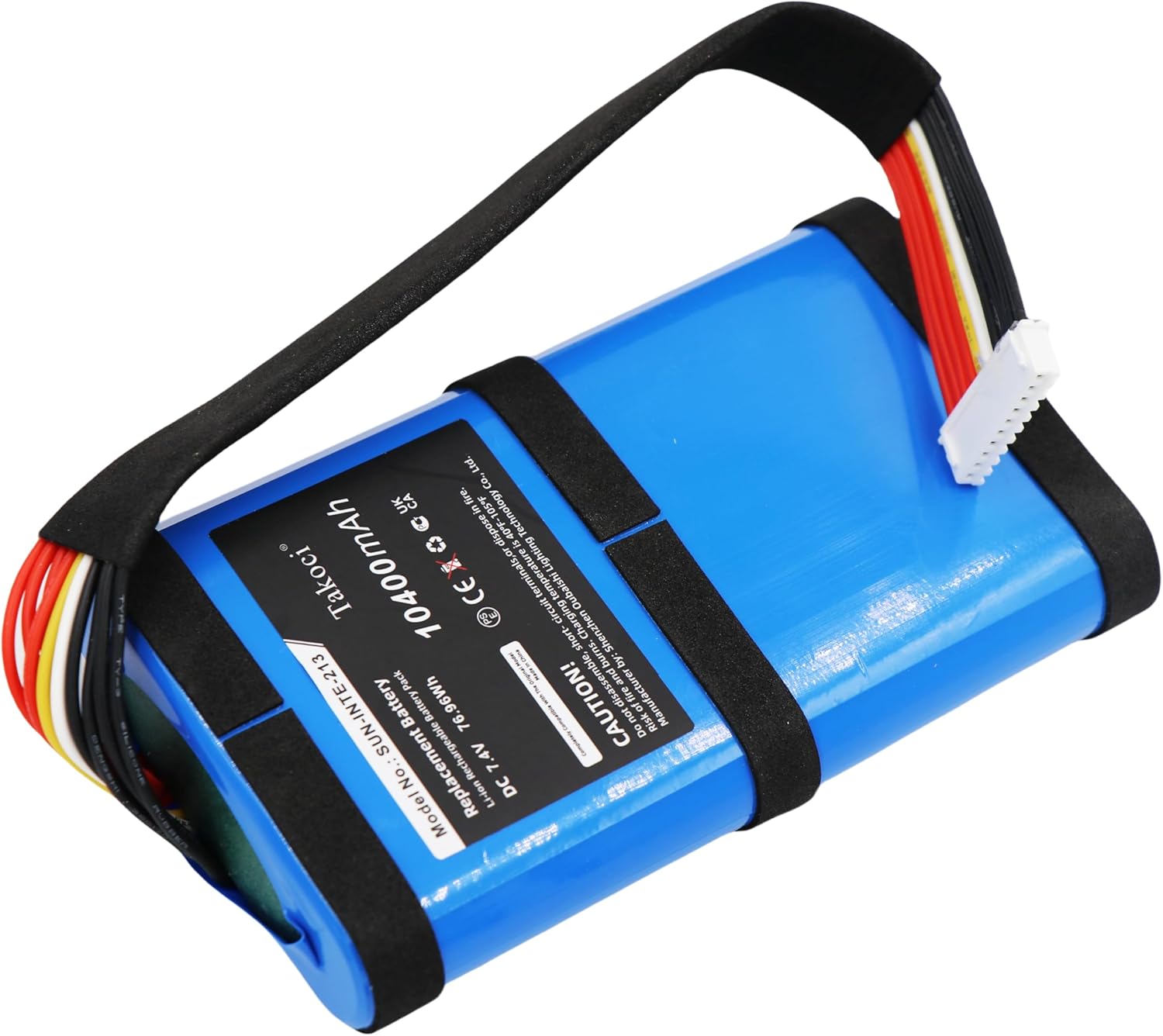 10400mAh Boombox 2 Replacement Battery Compatible with Boombox 3 Bluetooth Speaker SUN-INTE-213 SUN-INTE-268 7.4V - Image 4