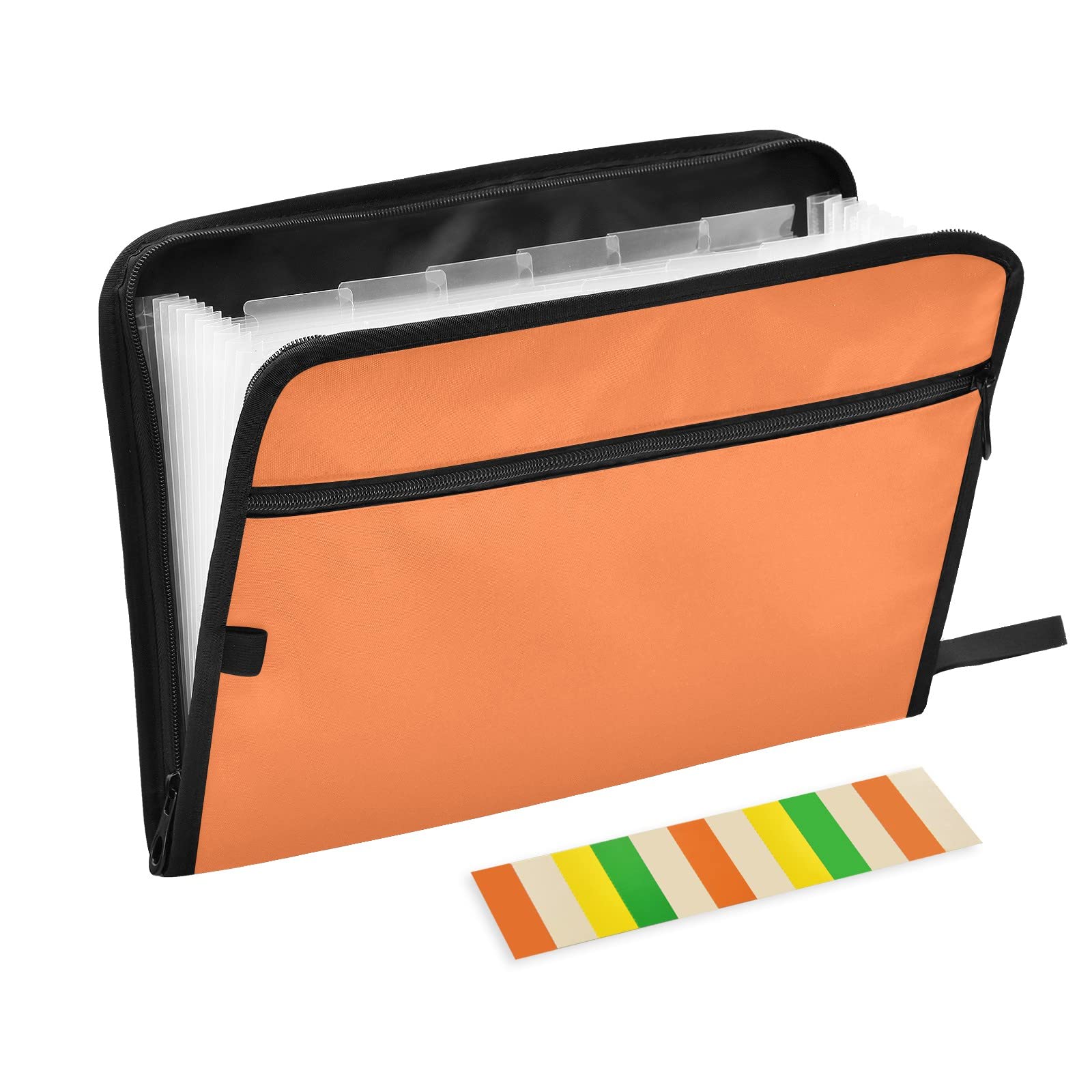 Amazon.com : Orange Expanding Accordion File Folder with 13