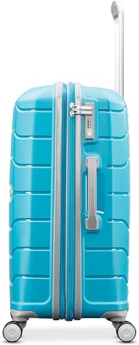 Miniatura 45 de Samsonite Freeform – Maleta rígida, expandible con ruedas dobles giratorias, Blanco
