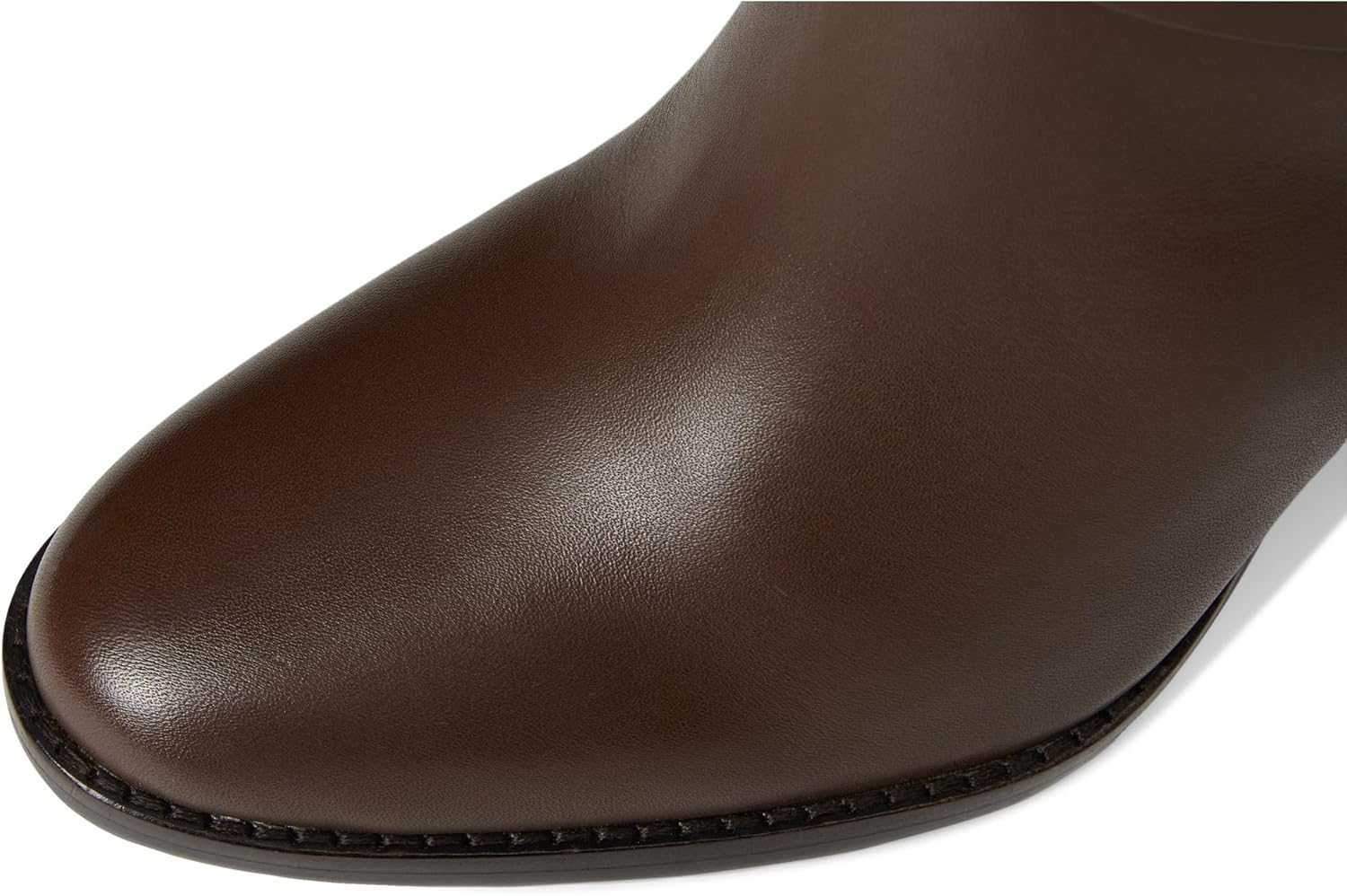 Lauren Ralph Lauren Collins Calfskin Tall Boots Heel