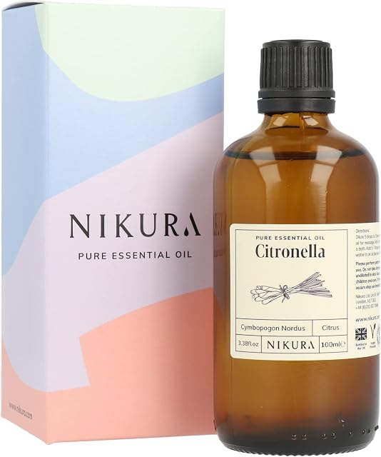 Nikura | Citronella Essential Oil - 100ml - 100% Pure