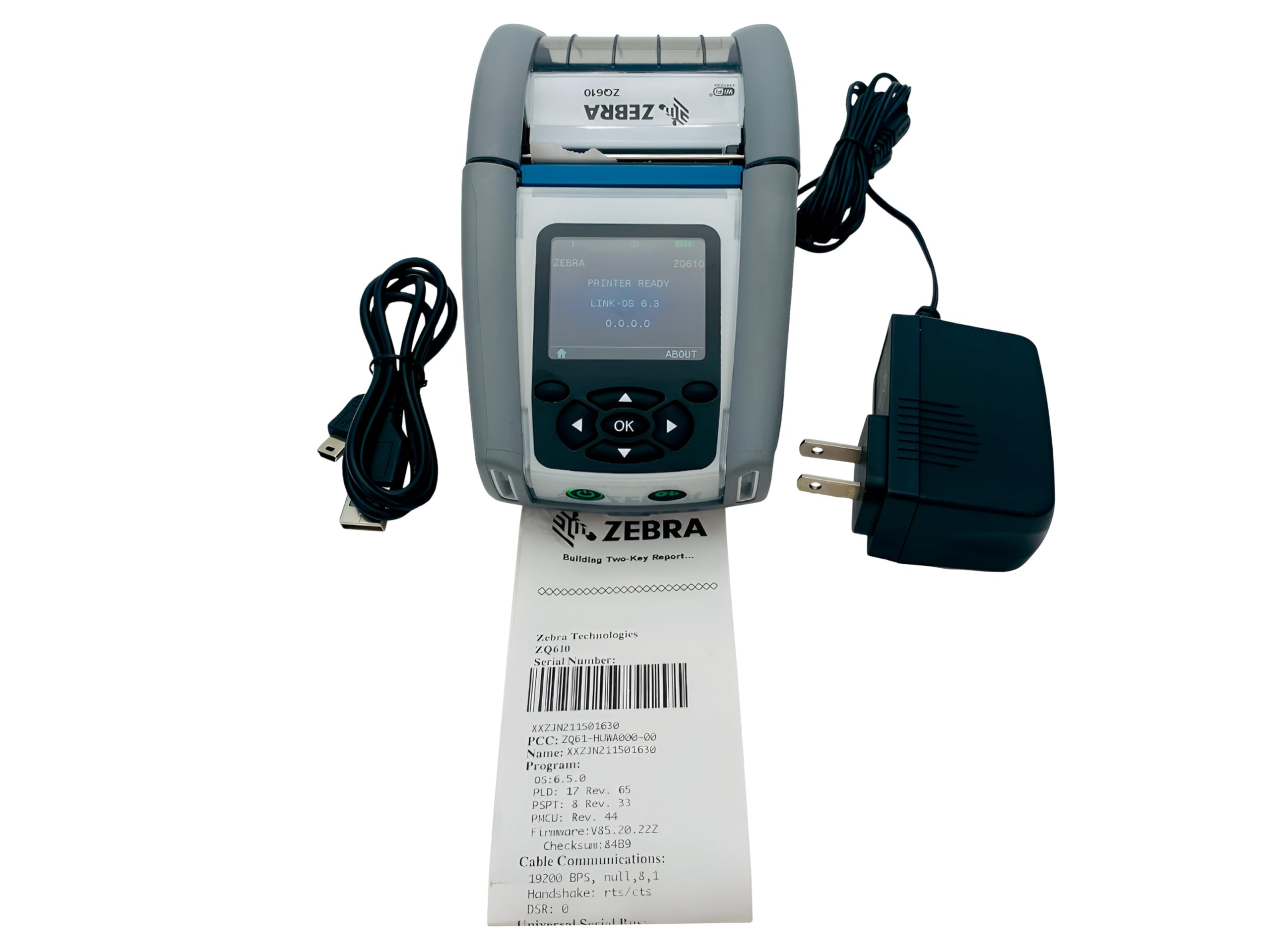 Amazon.com : Zebra ZQ610 203dpi Mono Direct Thermal Bluetooth