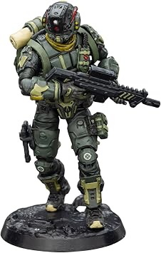 JOYTOY 1/25 Action Figures - Steel Ride Corps Assaulter Rhett - 3,US Army Men and SWAT Team Toy Soldiers with Military Weapons Accessories,Ages 15+