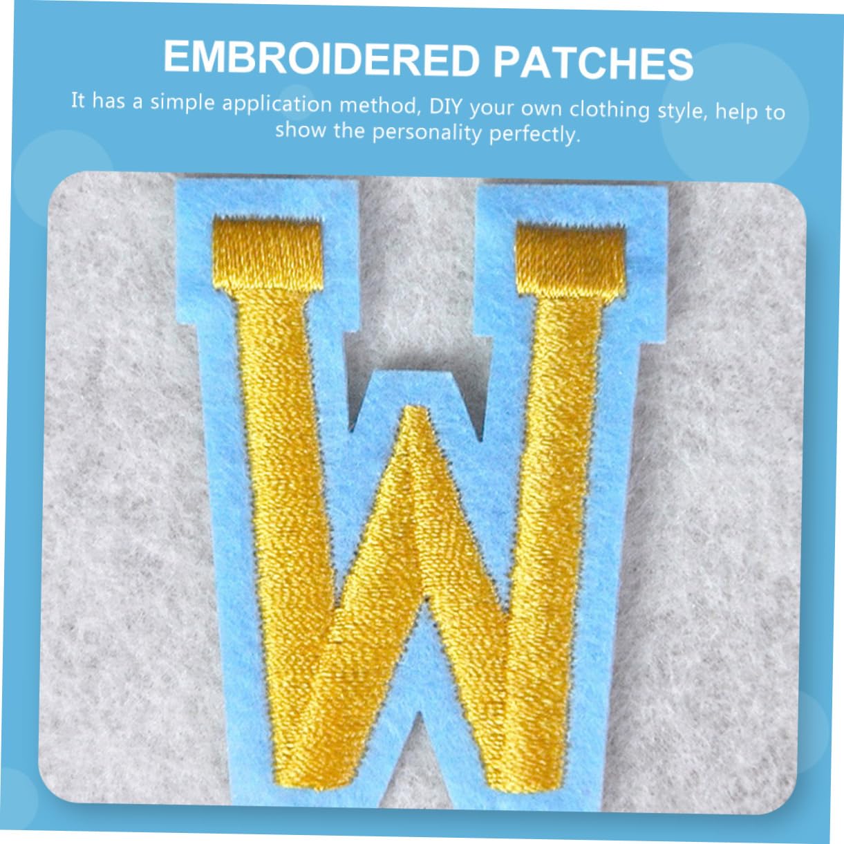 Operitacx 260 Pz patch di lettere stop borse repair ferrocerio lettere applique dell'alfabeto patch vestiti per vestiti toppe per riparare i i Tessuto non tessuto