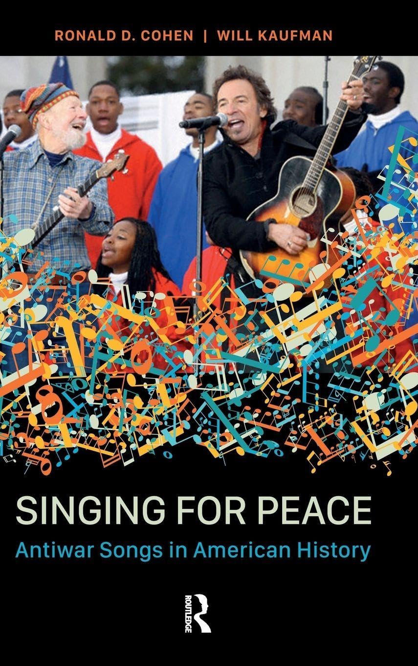 Chansons anti-guerre de l'histoire américaine livre CD audio