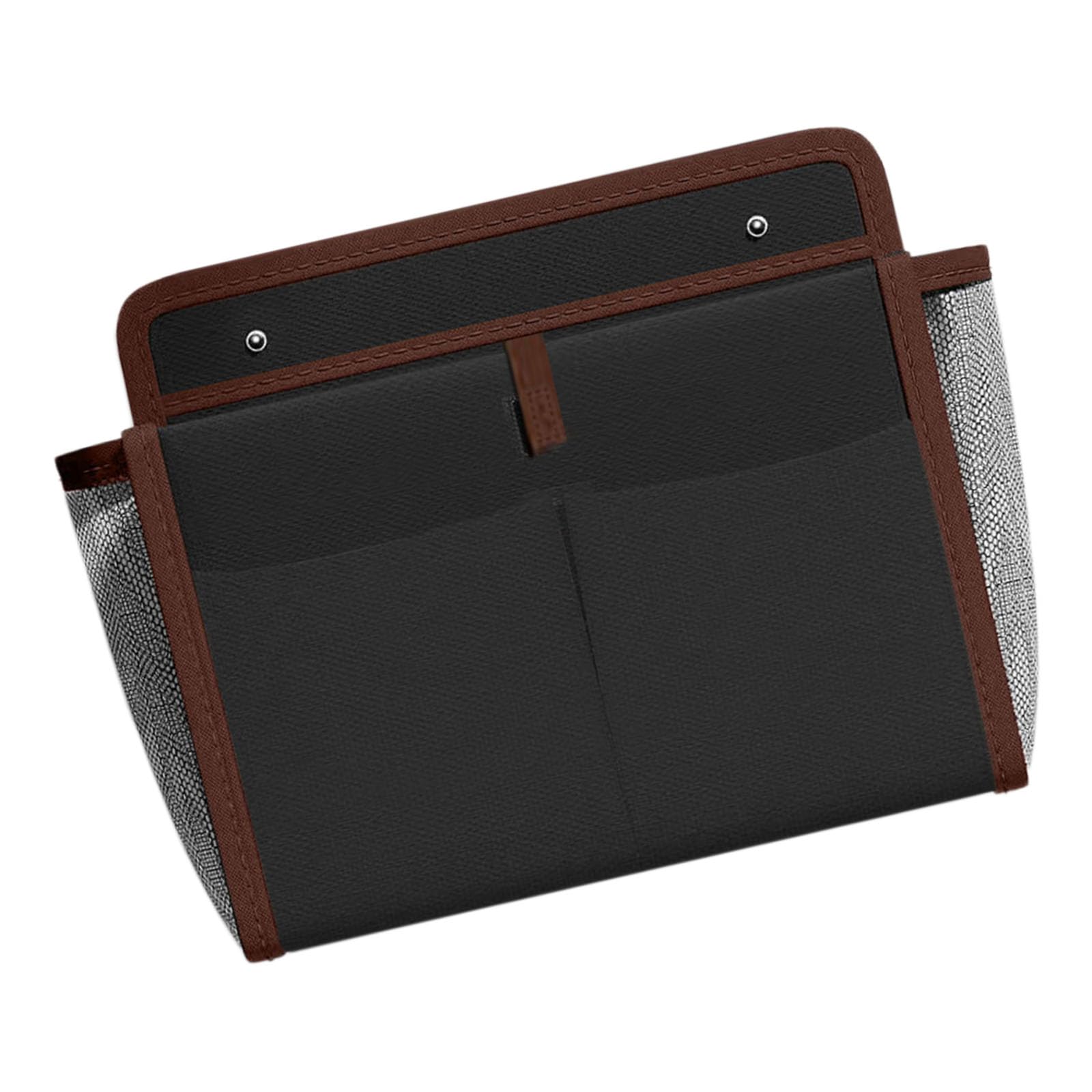 APGLSXY Car Door Storage Bag with Several Sections for Water Bottles Phones and Cables 33x23x8cm Vehicle Planner