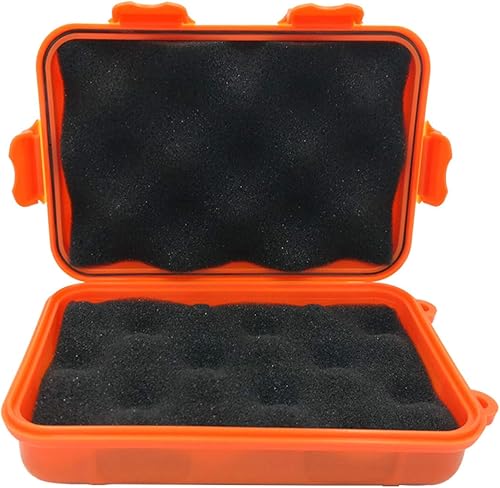 Miniatura 3 de Caja de contenedor antipresión a prueba de golpes Caja de almacenamiento en seco de plástico con espuma flotante Survivor Dry Case para exteriores