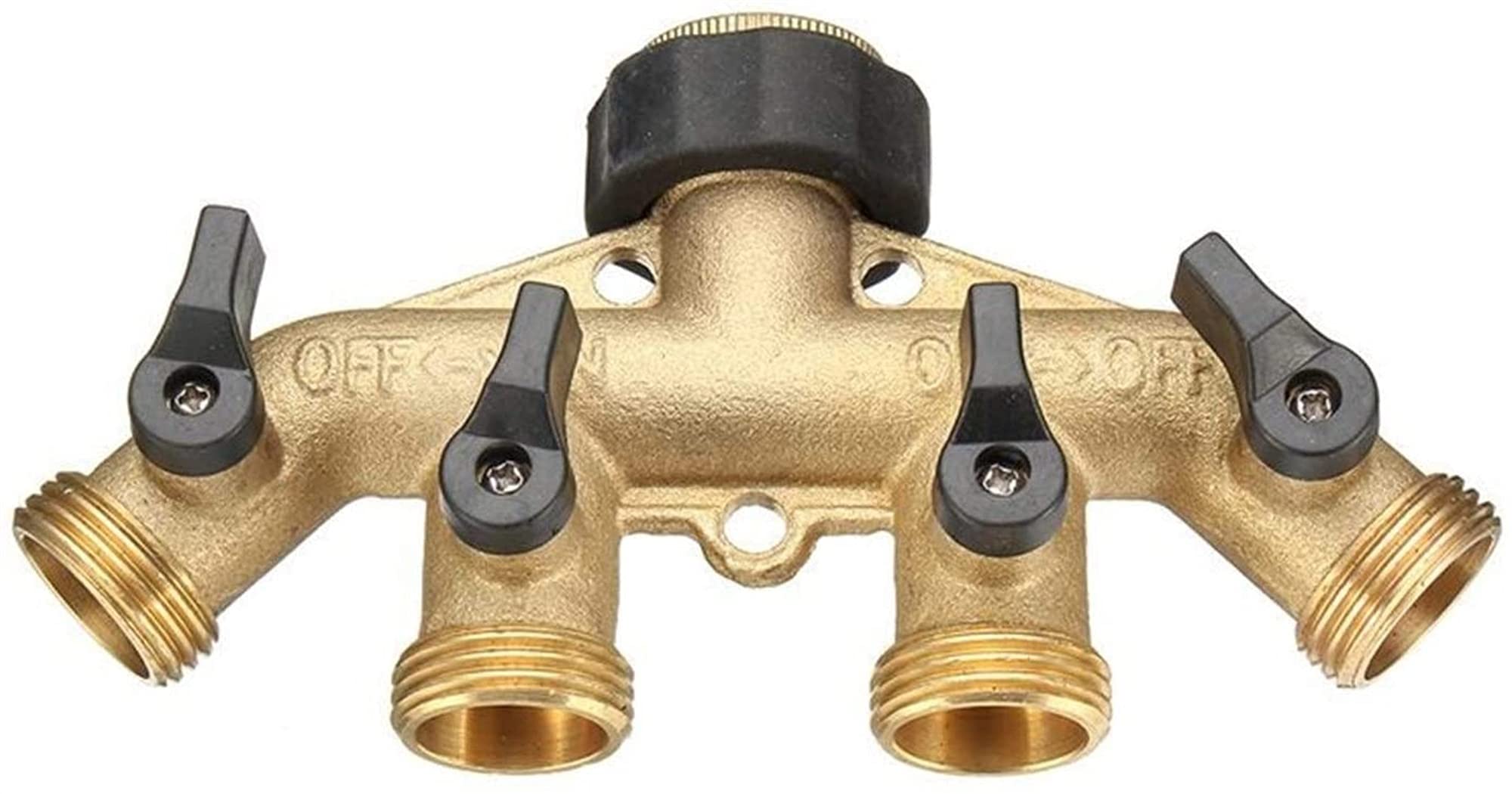 Séparateur eau jardin 4 voies pour stopper les fuites et le manque de pression