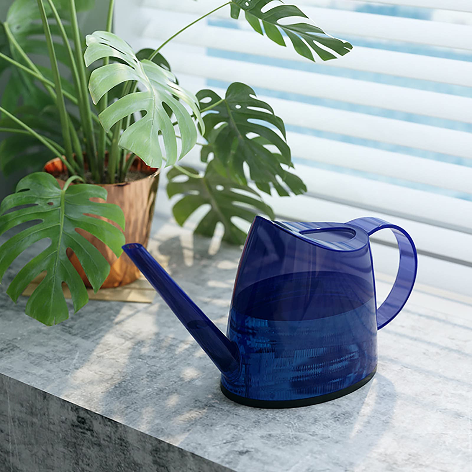 Piccolo Annaffiatoio In Plastica Durevole Da 1 Pezzo - Perfetto Per Piante E Fiori In Vaso - 4