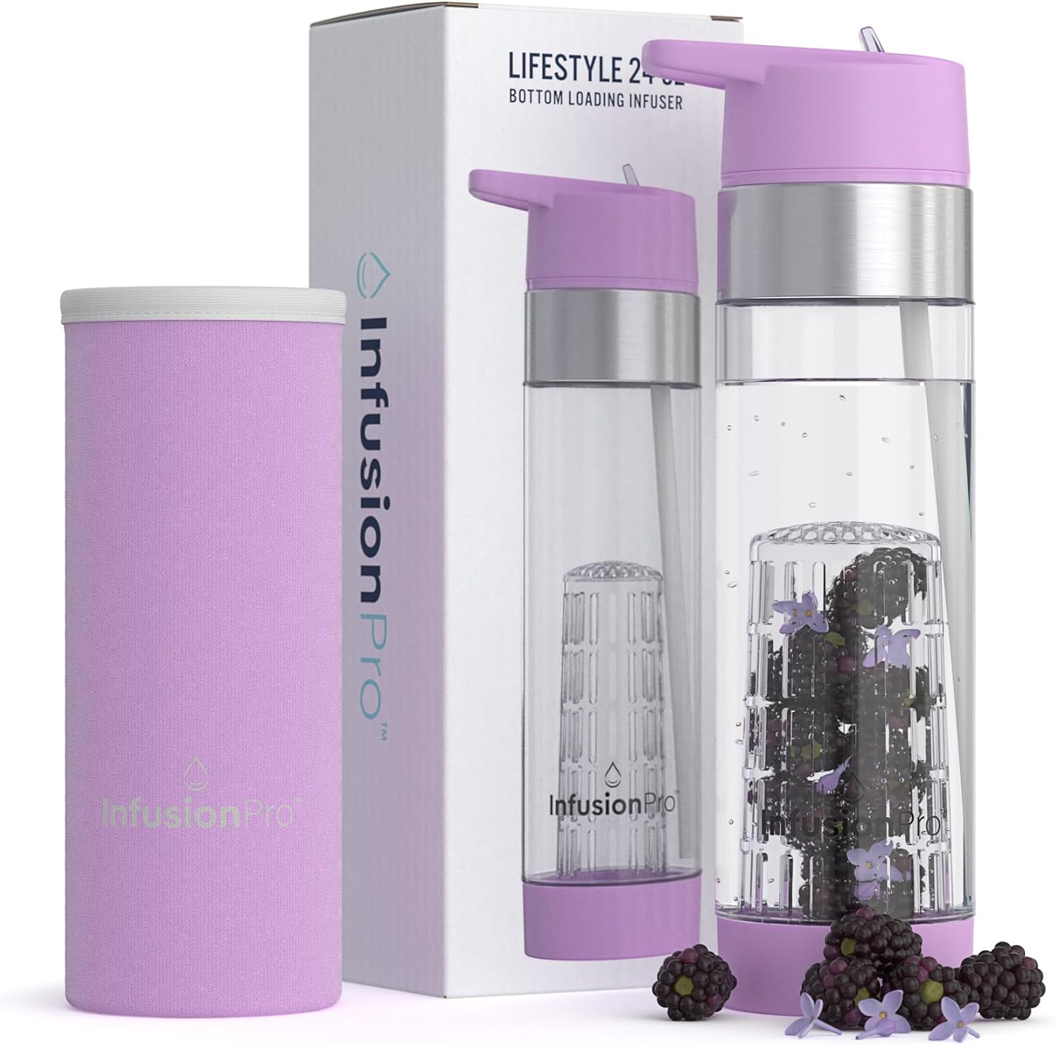 Fruit Infuser and Food Storage Container Bundle