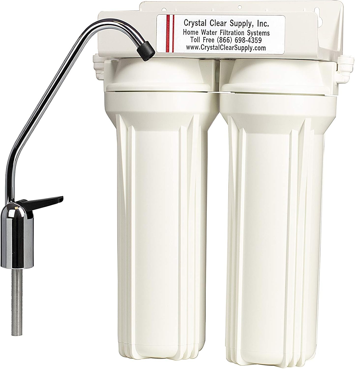 Uр Tо 40% оƒƒ Fluoride Lead Chlorine Removal Undercounter Water Filter System KDF & GAC Leaves Beneficial Minerals