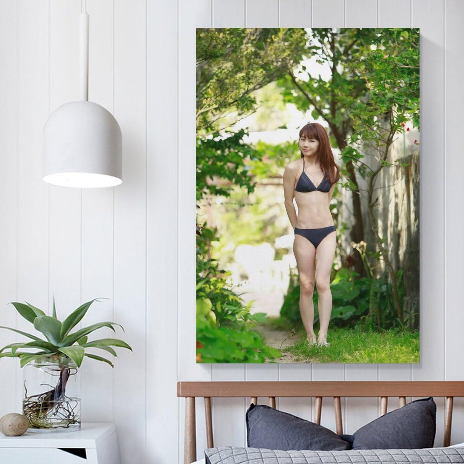 Amazon.co.jp: 石田亜佑美 キャンバスアートポスター 水着写真ポスター