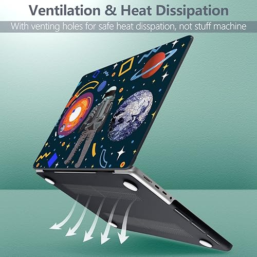 Miniatura 70 de Batianda Funda para MacBook Pro M4 de 16 pulgadas 2024 2023 2021 modelo A3403 A2991 con chip M3 M2 Pro/M1 Max, carcasa rígida de plástico