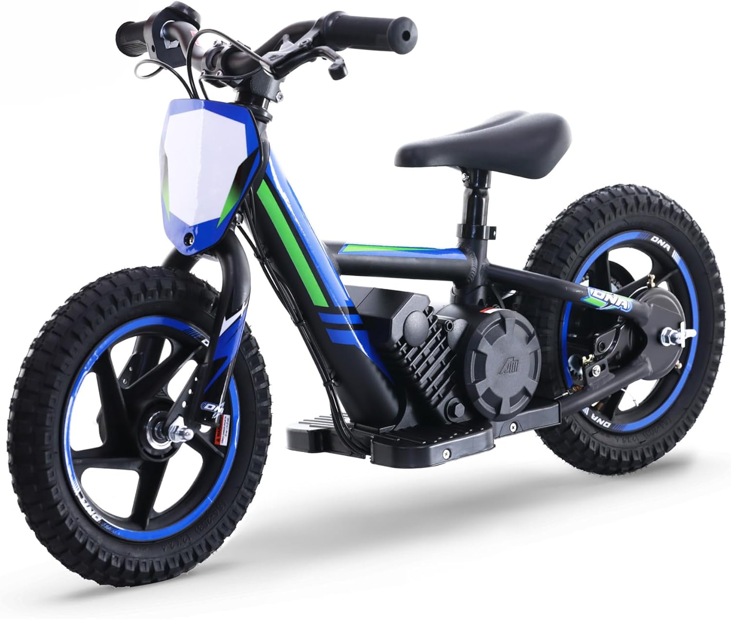 Lightweight Electric Dirt Bike for Kids,170W Racing Grade Electric Motorcycle for Ages 3-6, Detachable Battery, Adjustable Seat, Safe Speeds Up to 10 MPH, 12Inch Off Road Tires, Blue Lightweight Electric Dirt Bike for Kids,170W Racing Grade Electric Motorcycle for Ages 3-6, Detachable Battery, Adjustable Seat, Safe Speeds Up to 10 MPH, 12Inch Off Road Tires, Blue