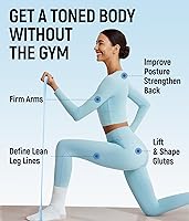 Vista 3 de Bandas de resistencia mejoradas de figura 8, bandas de silicona sin olor, sin polvo. Alta elasticidad para entrenamientos de brazos, espalda, 15