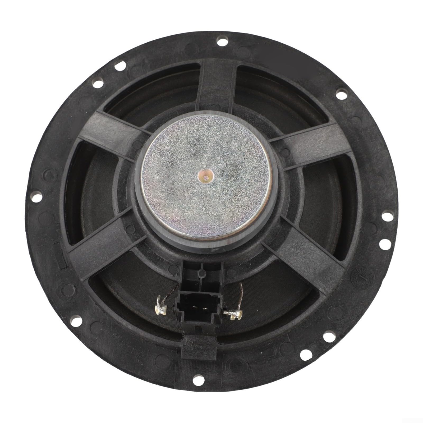 ABS Haut-parleur audio de porte avant de voiture compatible avec 206 307 308 3008 407 408 et C2 C3 OEM 9807145580 Remplacement direct audio transparent pour une sortie sonore nette Noir