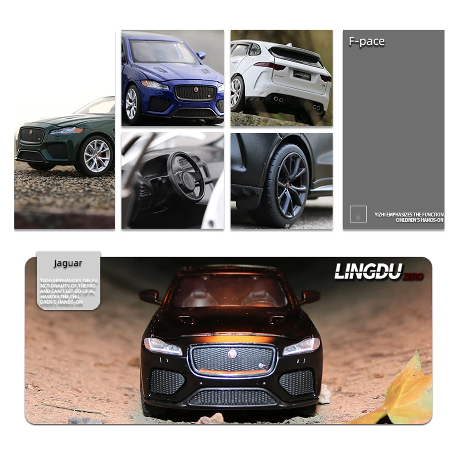 Amazon.co.jp: ミニカー スケールモデルカー 1:32ジャガーF-PACE SUV