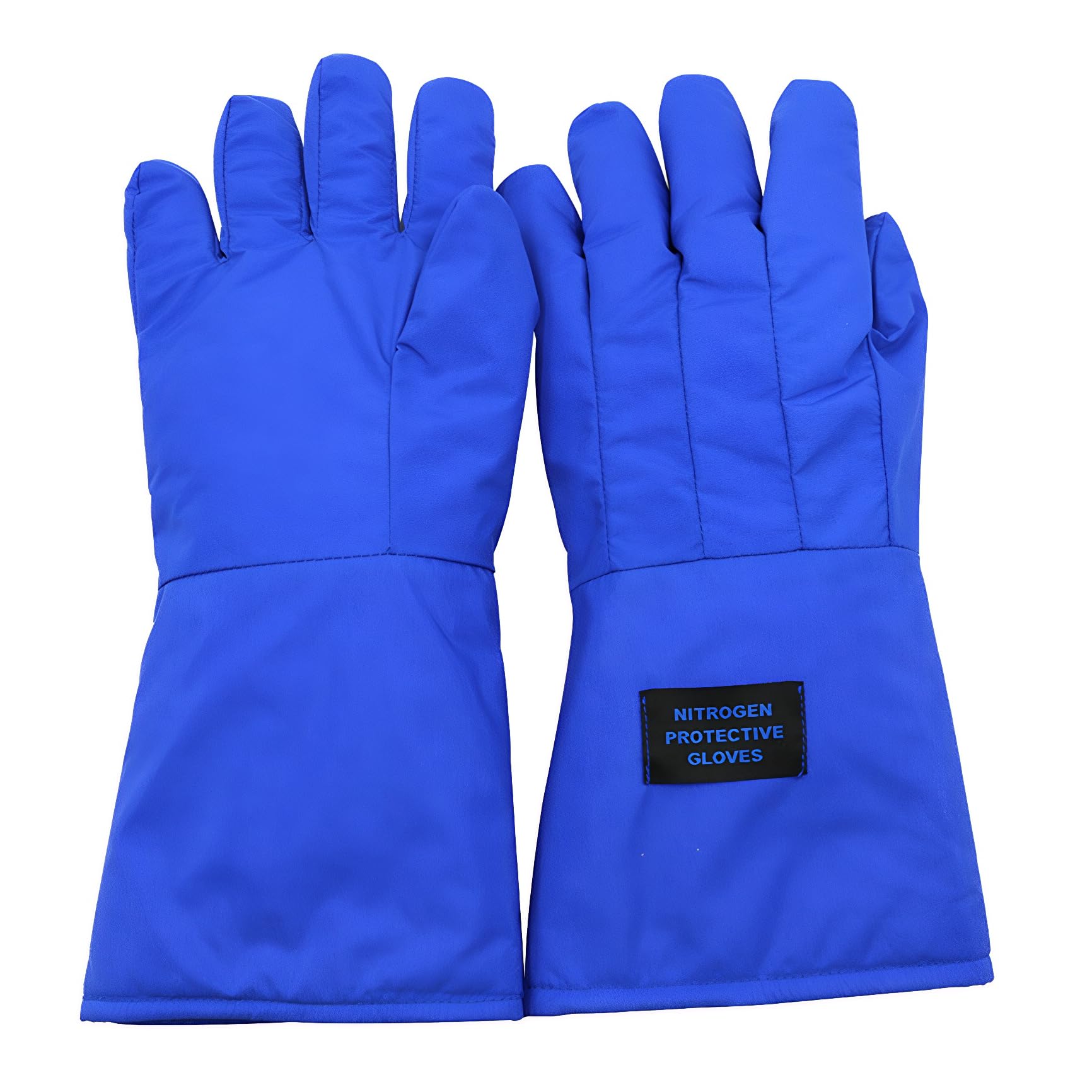 ThreeH -260 ℃ Gants à basse température Résistant à l'azote liquide Résistant au gel Basse température Congélation Sécurité industrielle Gants congelés L, 68 cm
