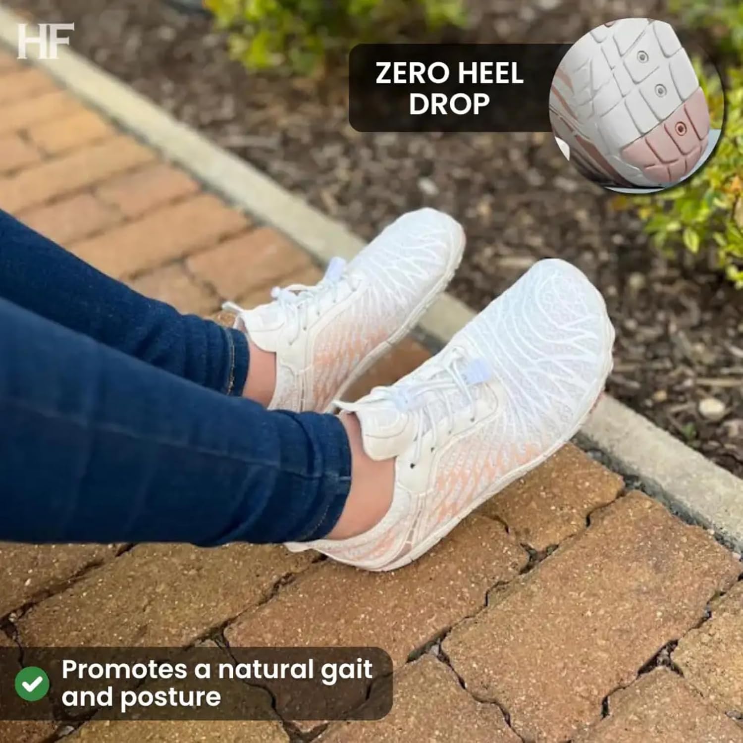 Hike Footwear HF Barefoot Kids – Flexible, Lightweight, Zero Drop Walking Running Shoes, Minimalist Sneakers for Boys & Girls, Wide Fit Quick Dry Athletic & Daily Wear