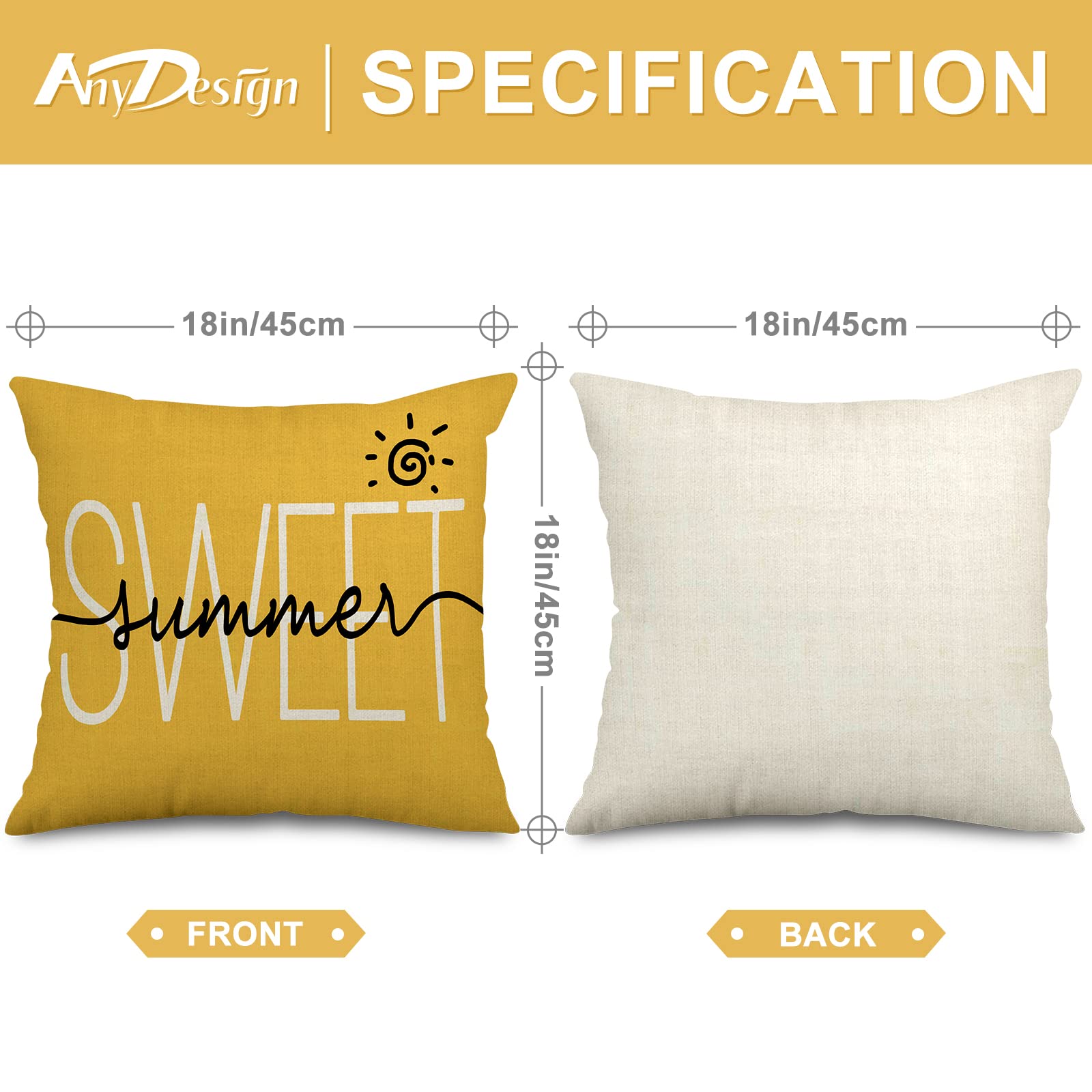 common throw pillow sizes