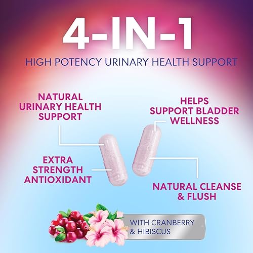 Miniatura 5 de D-Manosa 1000 mg  Soporte para la salud del tracto urinario natural extra fuerte, acción rápida, incluye extracto de arándano, diente de león,