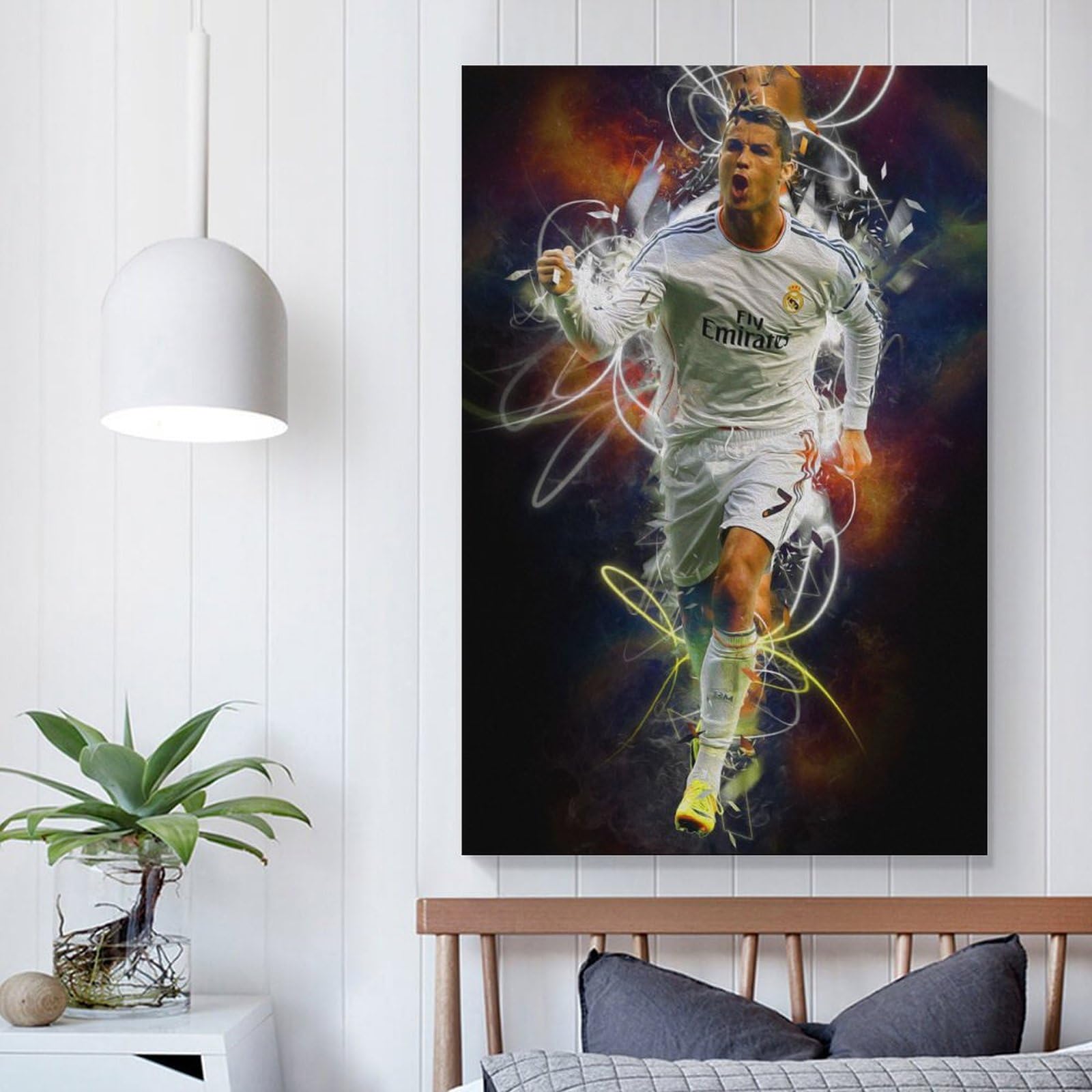 Amazon.co.jp: サッカー選手 クリスティアーノ・ロナウド 壁画 ホーム
