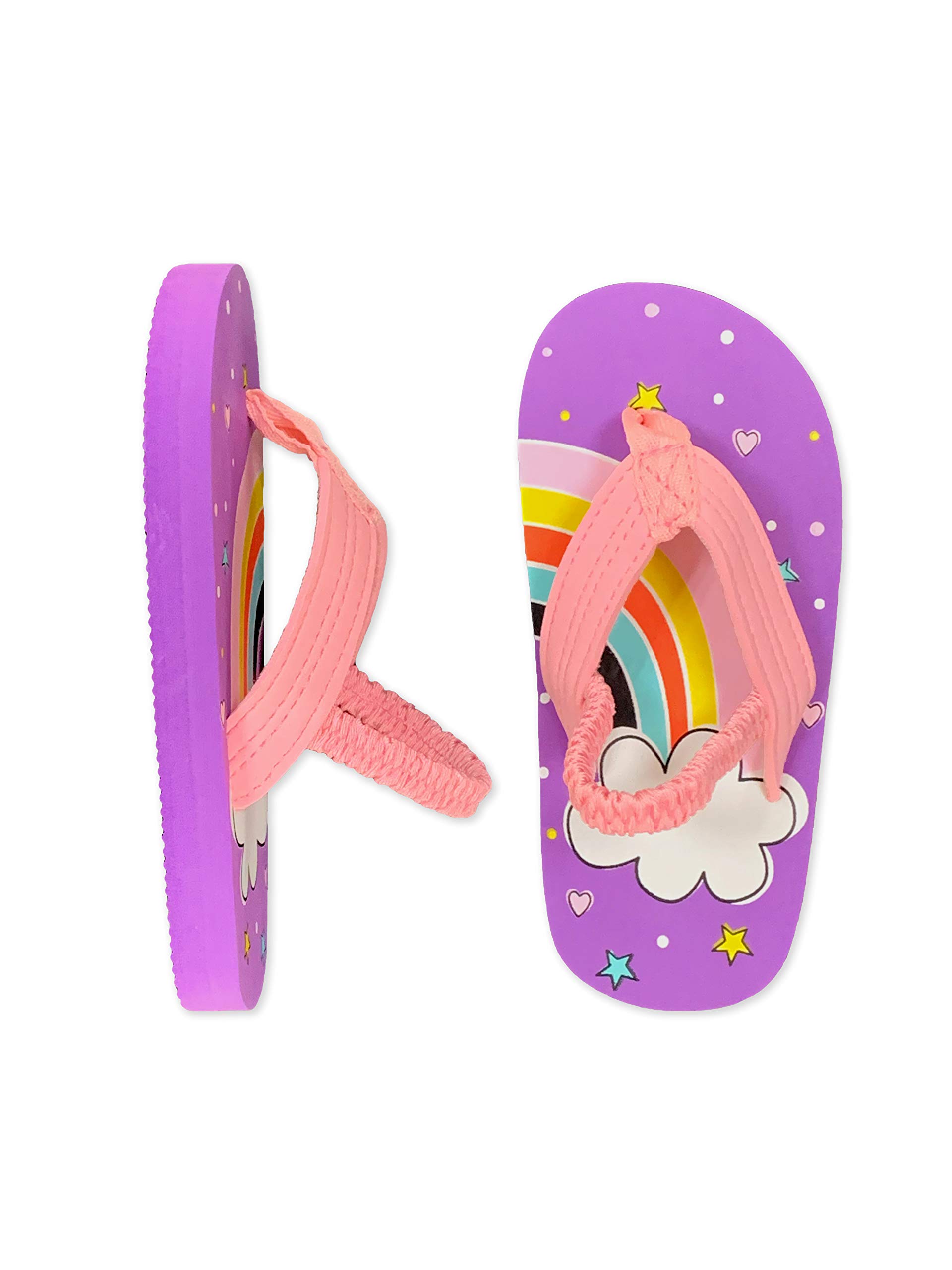 Ceruwum Toddler Girls Beach Pool Flip Flops Sandals Water Shoes