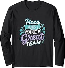 Funny Pizza Lover Slice Humor Life Joke Meme Long Sleeve T-Shirt