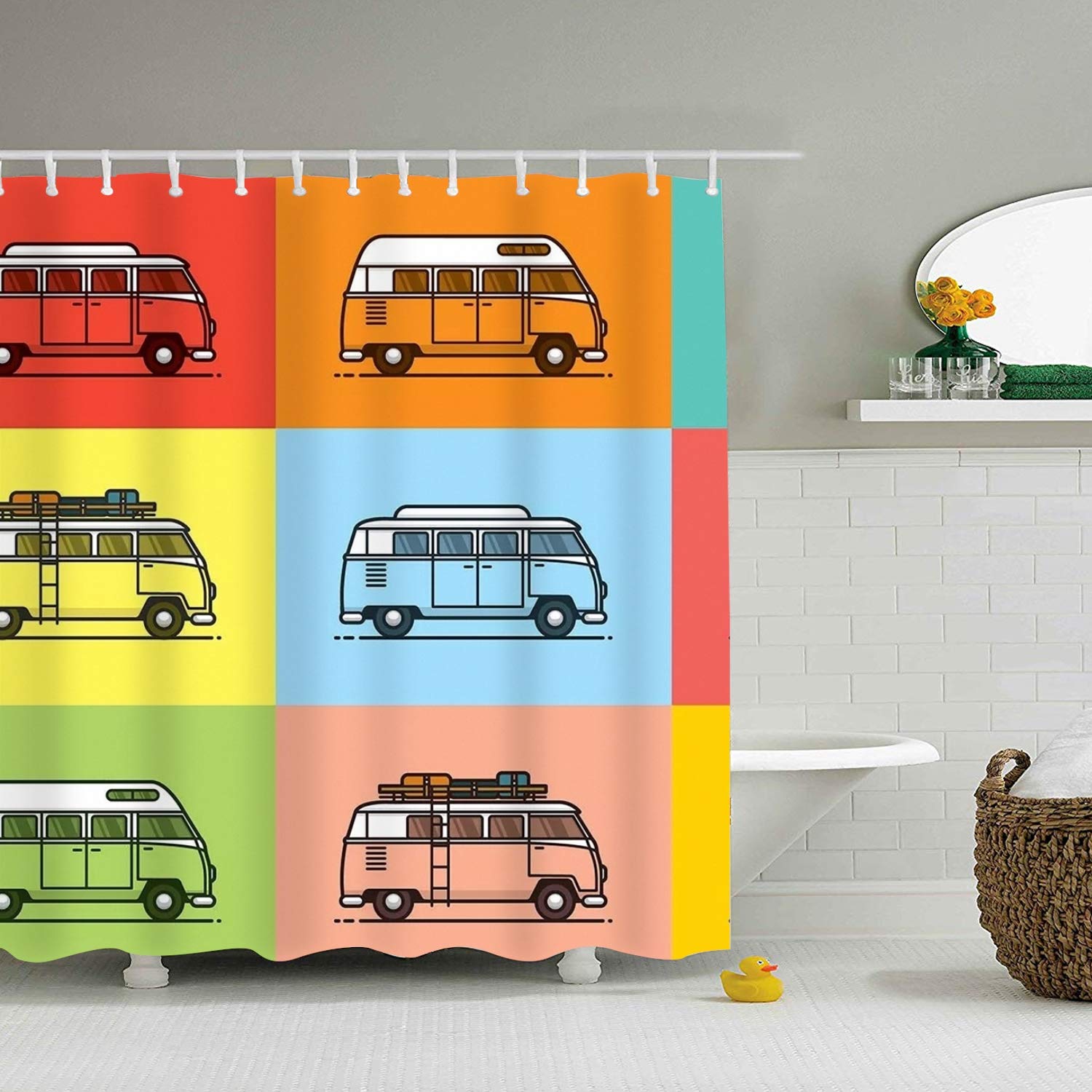 Vw Camper Curtains Curtains & Drapes 2023