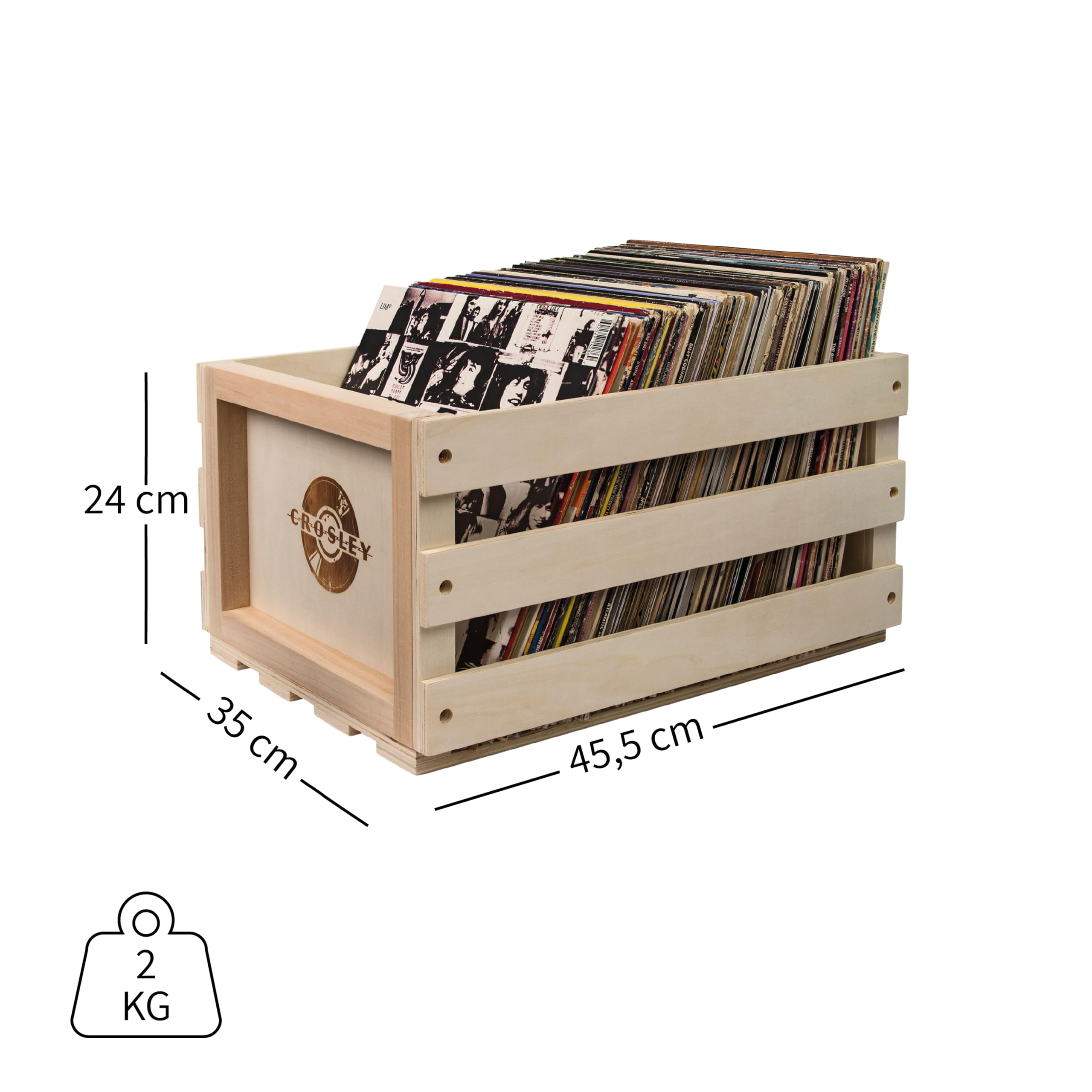 Crosley Record Storage Crate