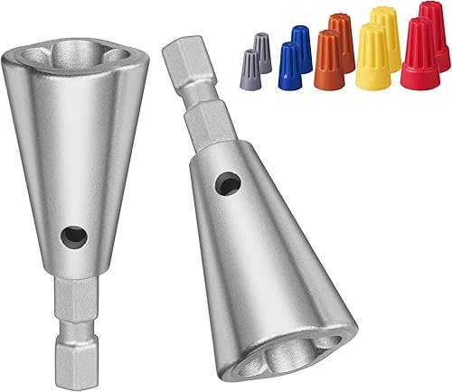 Miniatura 9 de Tornador de tuerca de alambre, herramienta de torsión de alambre, herramienta de torsión de alambre para taladro, enchufe de conector de alambre