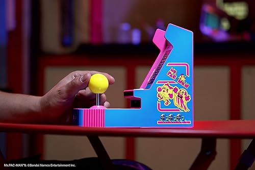 Miniatura 6 de My Arcade Ms. Pac-Man Joystick Player Arcade Classics, Juegos retro, Mini consola de videojuegos, 2 modos de juego, regalos de cumpleaños