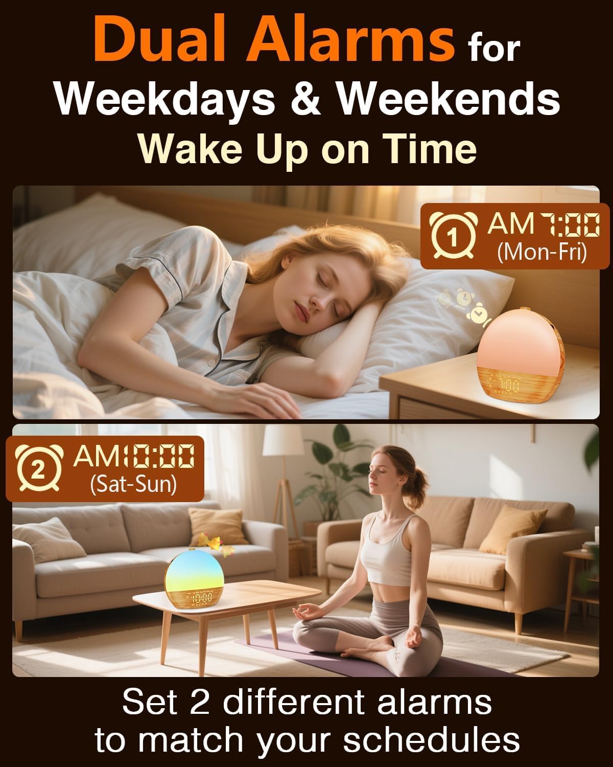 Sunrise Alarm Clock with Sound Machine Gallery Image