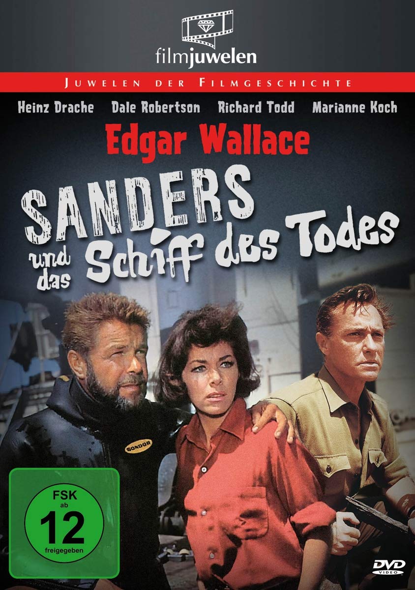 Edgar Wallace: Sanders und das Schiff des Todes (Filmjuwelen) [DVD] [1965]