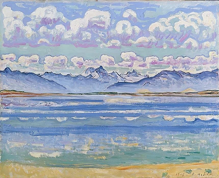 Impression d'affiches Ferdinand Hodler Le Weisshorn Toile 60x90cm