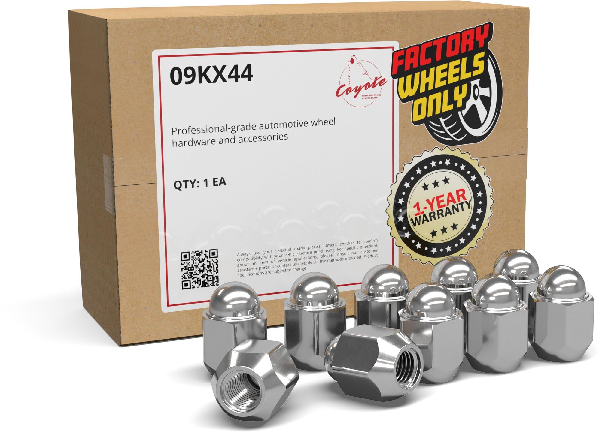 Wheel Accessories Parts 10 pcs M12x 1.25 12x 1.25 Thread OEM