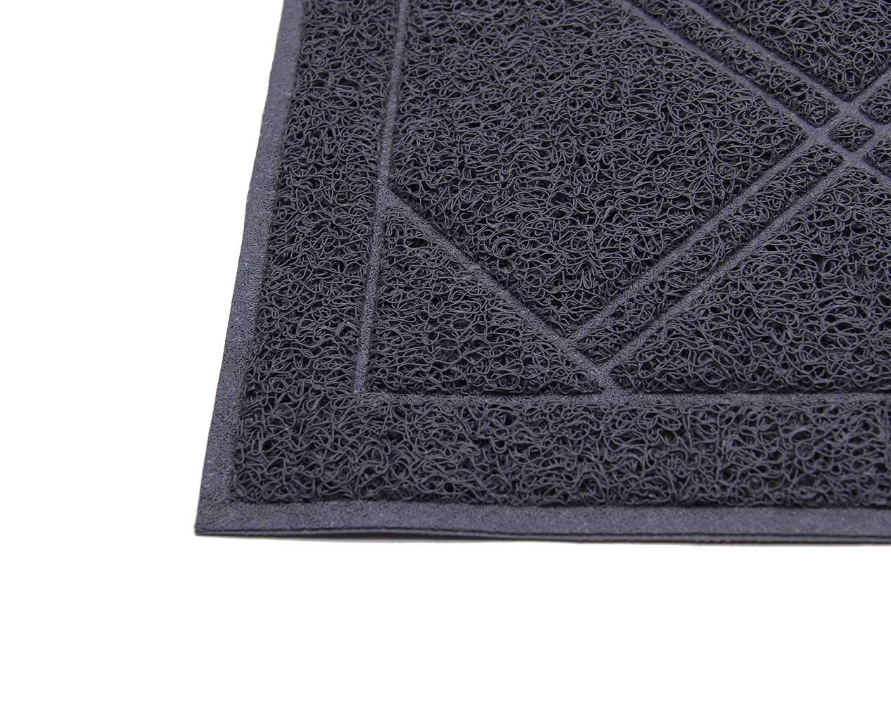 Darkyazi - Felpudo de Goma Alfombra Antideslizante para Interior y Exterior, 61 x 91 cm, diseño de Cuadros, Resistente, para Puerta Delantera, Patio, Bienvenida
