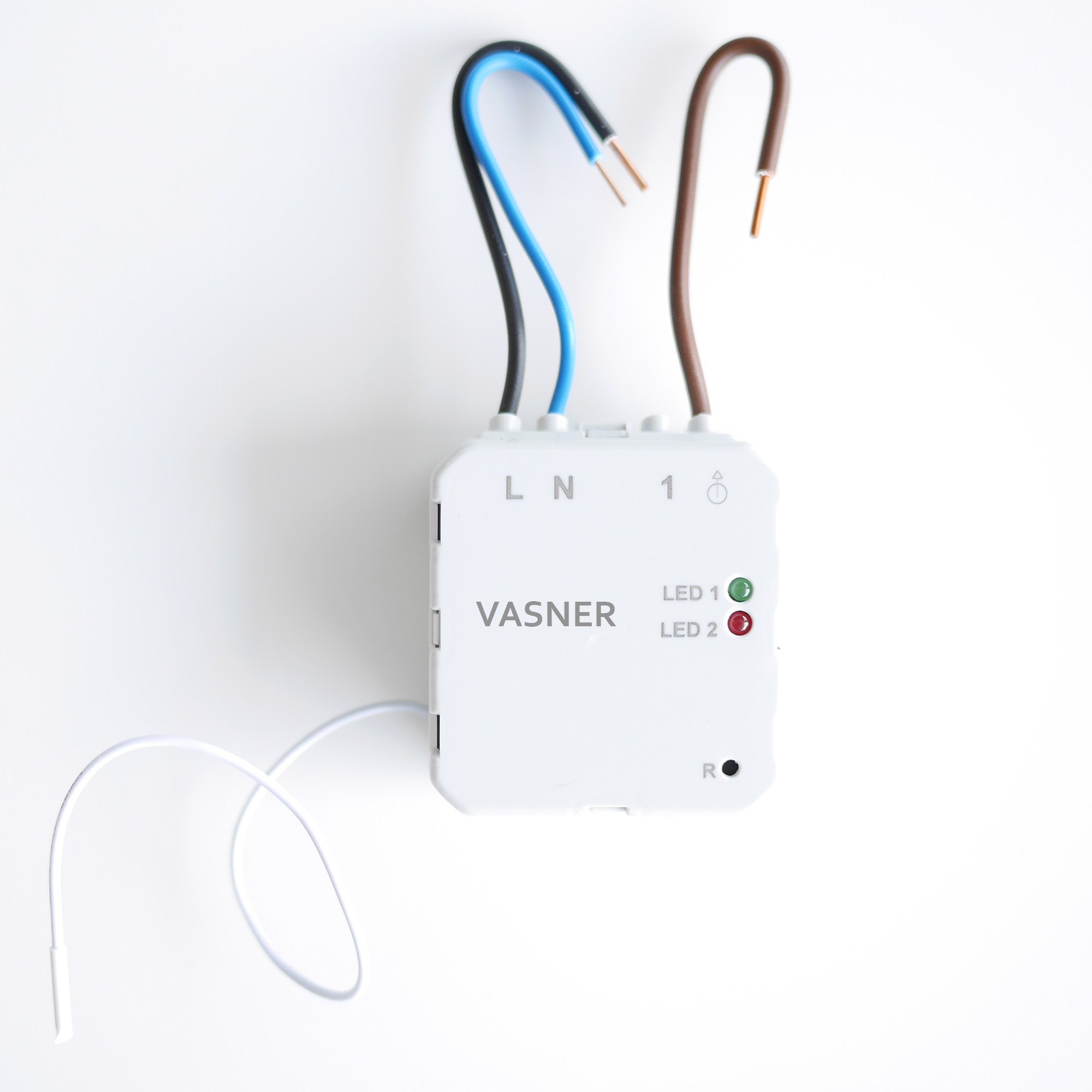 VASNER Funk Raumthermostat Set VFTB-US Unterputz für Infrarotheizung, digital, bis 9 Empfänger, programmierbar