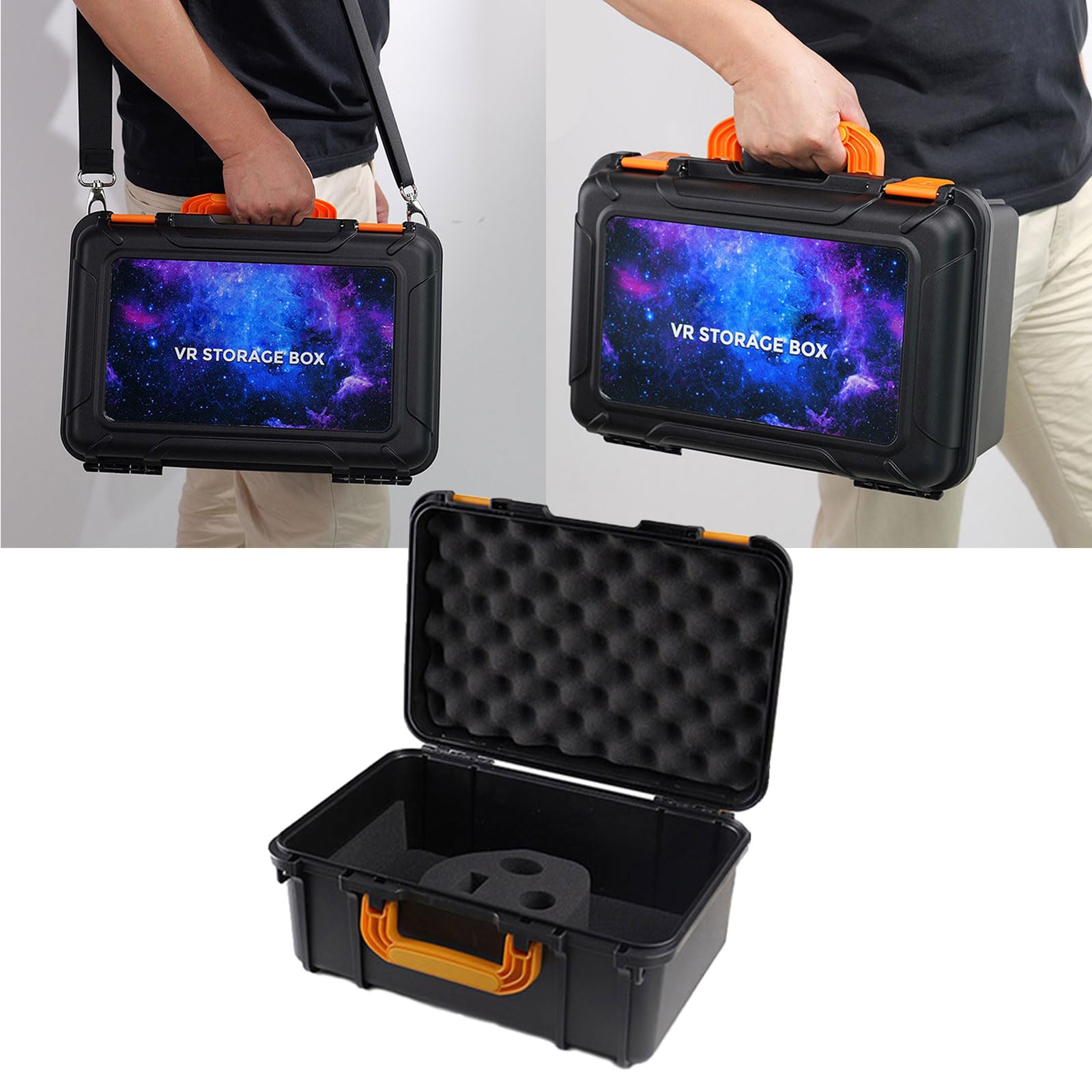 Custodia rigida per cuffie 3S controller di realtà virtuale accessori grande borsa protettiva portatile per viaggi a casa