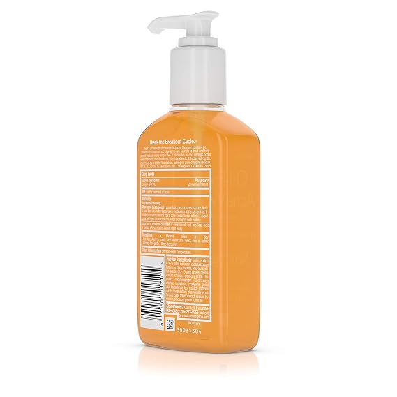 Neutrogena Oil-Free Acne Wash 6 oz ( Pack of 18)